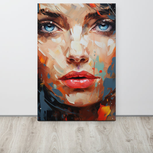 Abstract Portrait Canvas