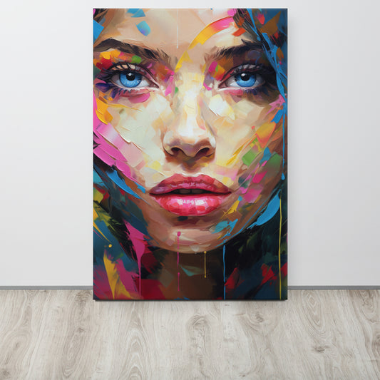 Abstract Portrait Canvas