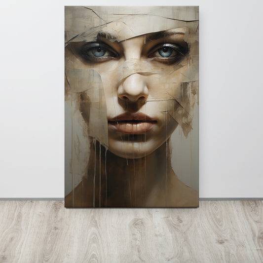 Abstract Portrait Canvas