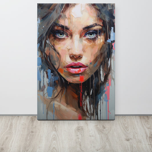 Abstract Portrait Canvas