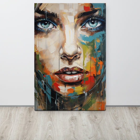 Abstract Portrait Canvas