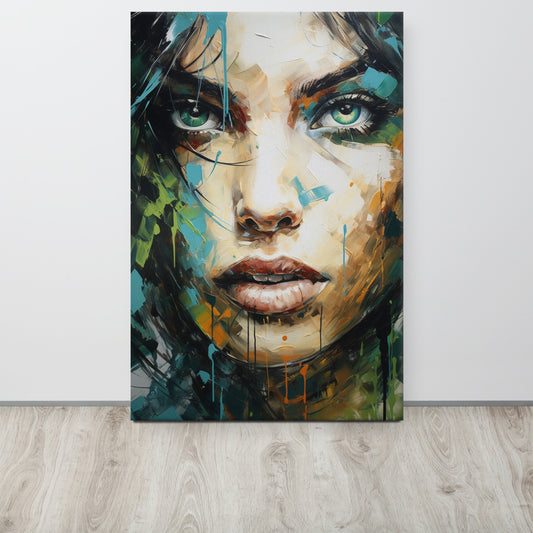 Abstract Portrait Canvas