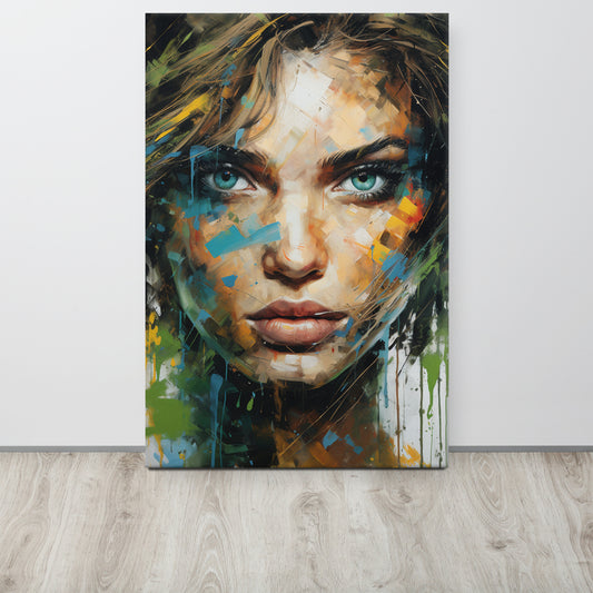 Abstract Portrait Canvas