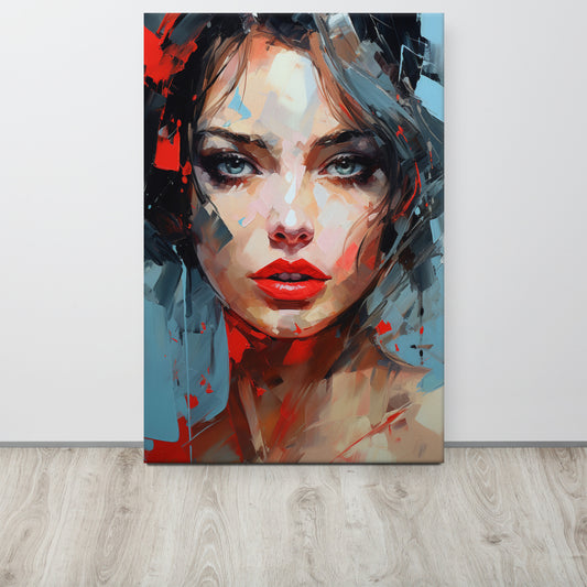 Abstract Portrait Canvas