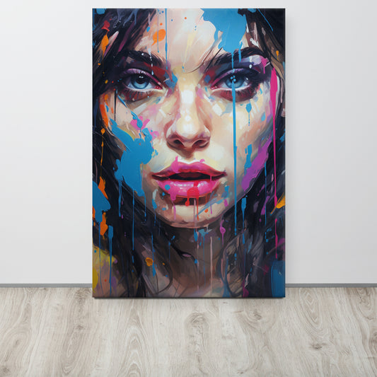 Abstract Portrait Canvas