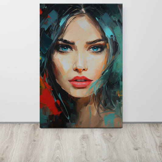 Abstract Portrait Canvas