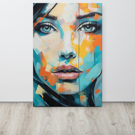 Abstract Portrait Canvas