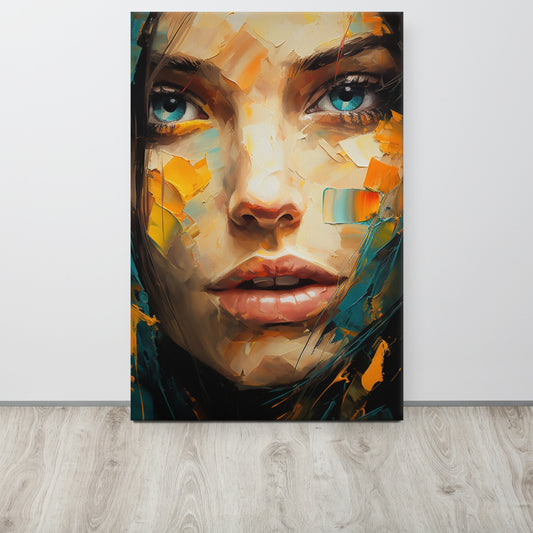 Abstract Portrait Canvas