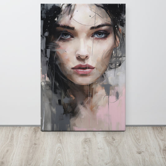 Abstract Portrait Canvas