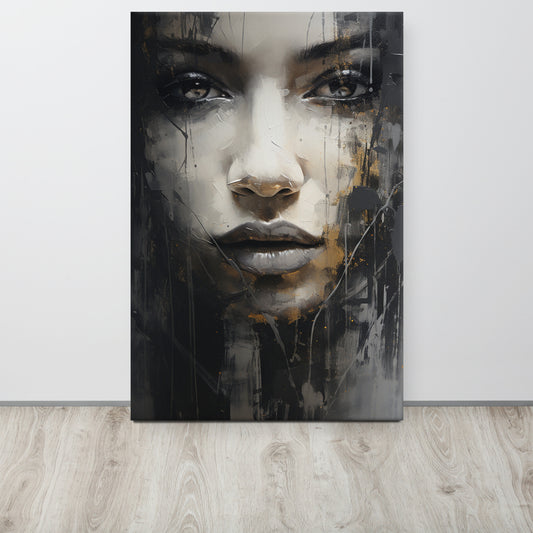 Abstract Portrait Canvas