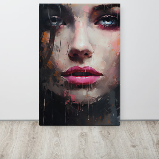 Abstract Portrait Canvas