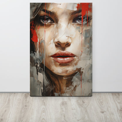 Abstract Portrait Canvas