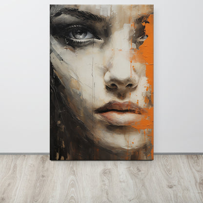 Abstract Portrait Canvas