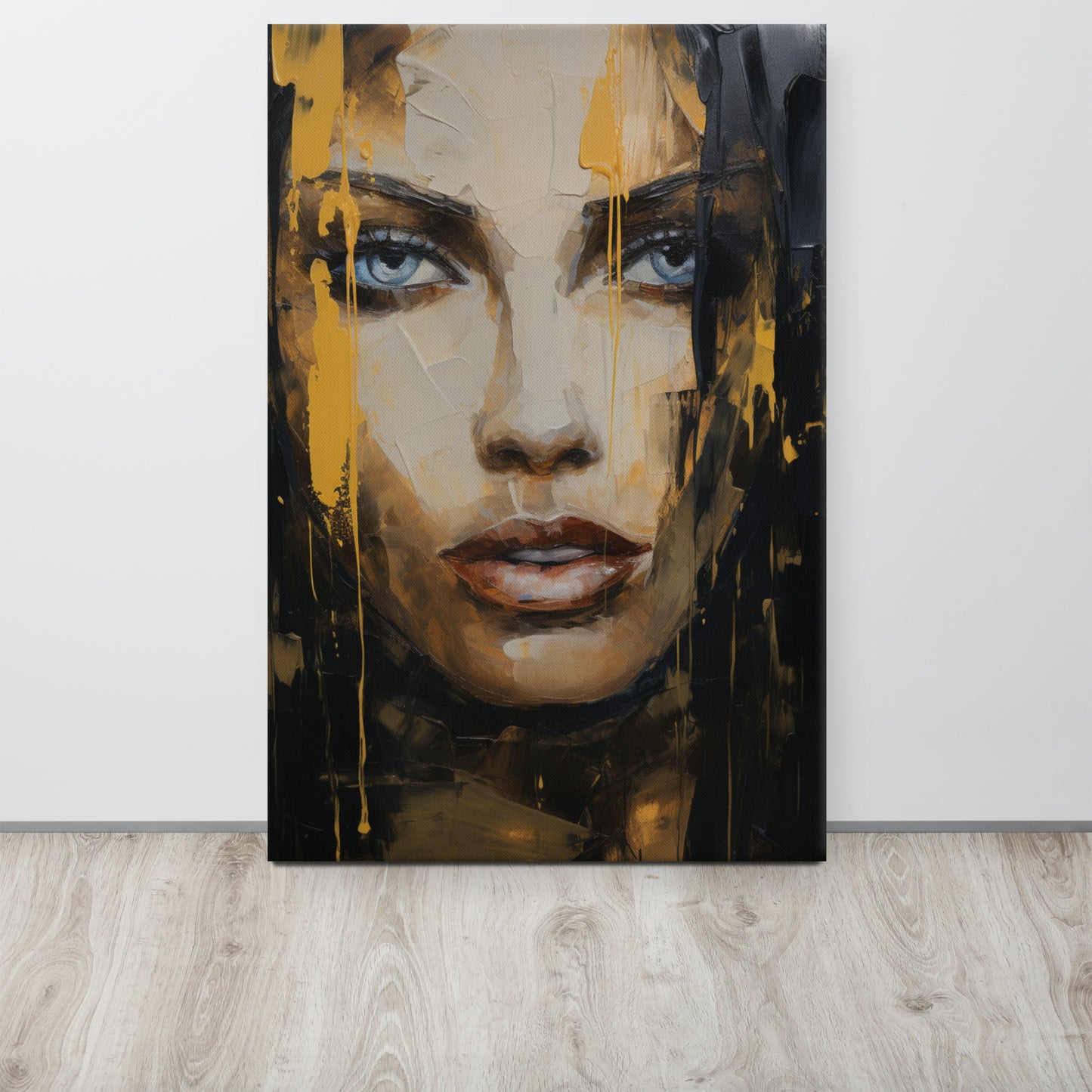 Abstract Portrait Canvas