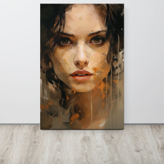 Abstract Portrait Canvas