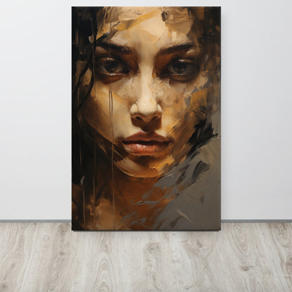 Abstract Portrait Canvas