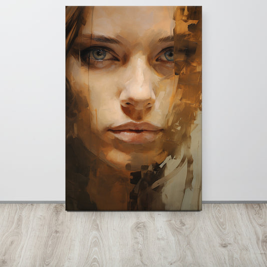 Abstract Portrait Canvas