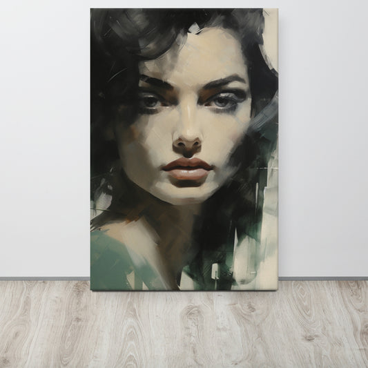 Abstract Portrait Canvas