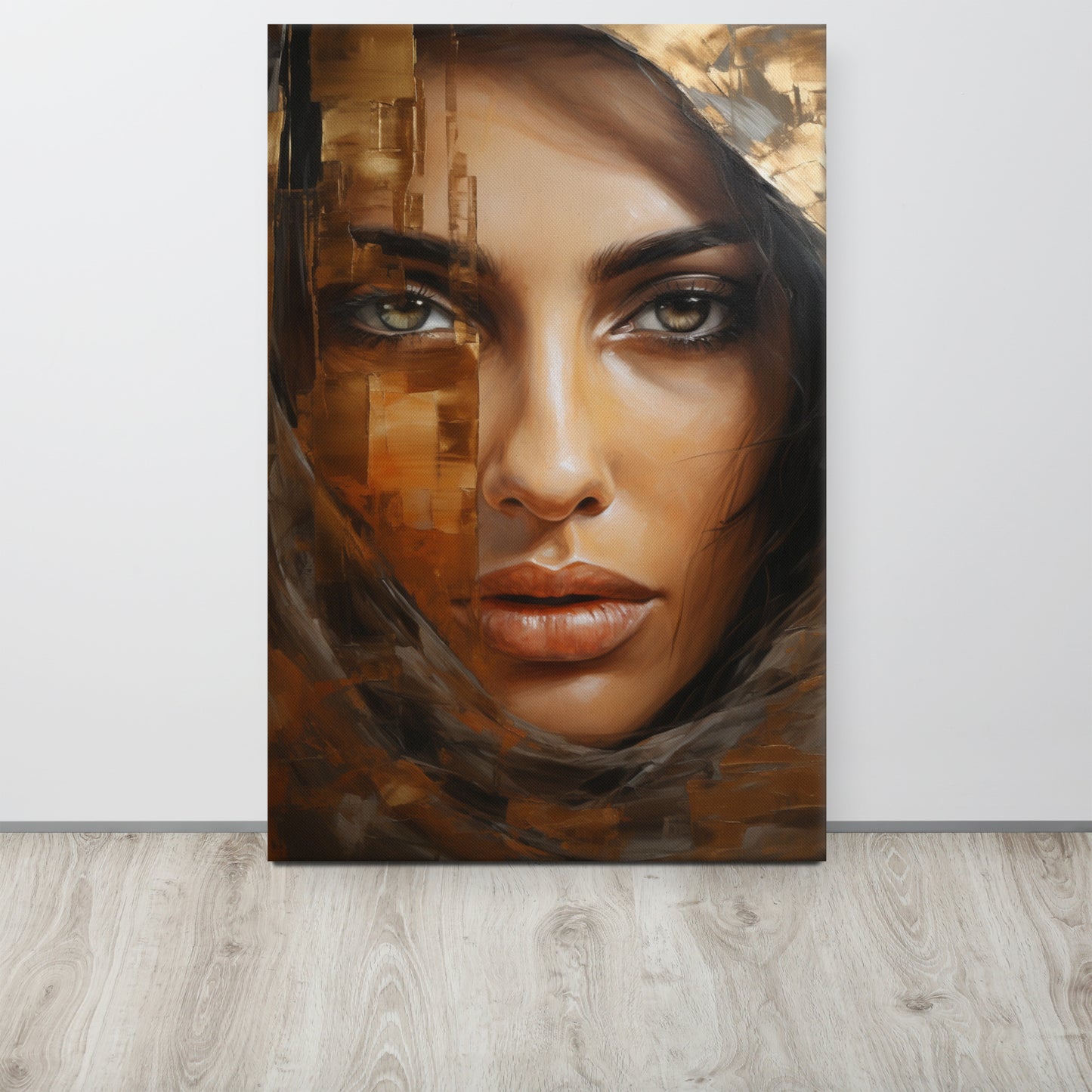 Abstract Portrait Canvas