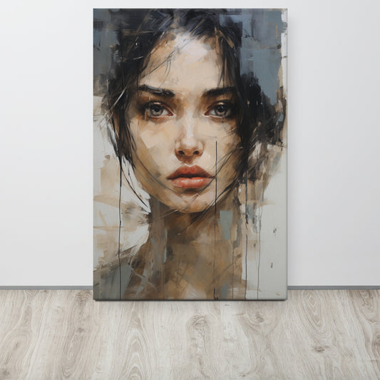 Abstract Portrait Canvas