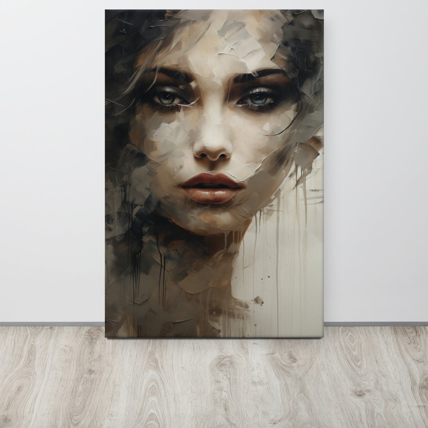 Abstract Portrait Canvas