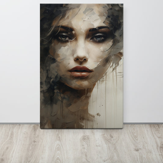 Abstract Portrait Canvas