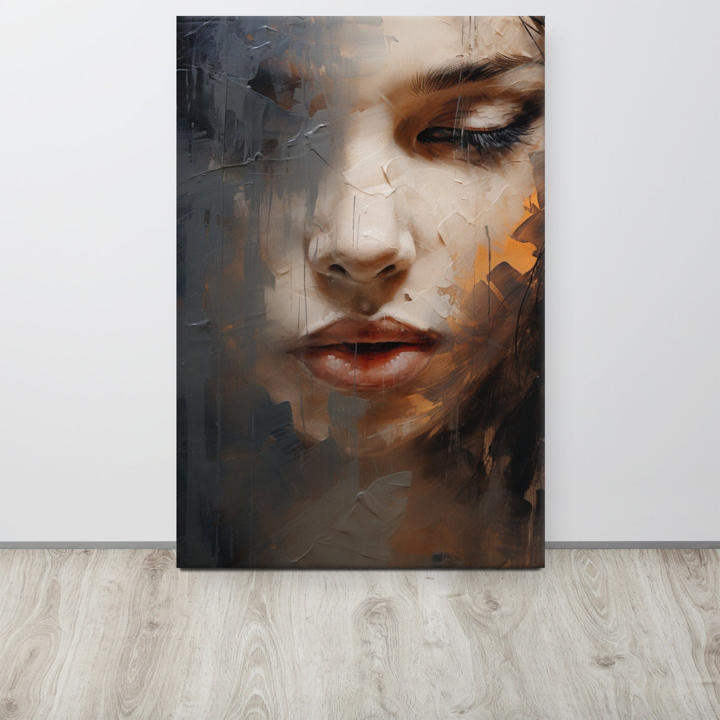 Abstract Portrait Canvas