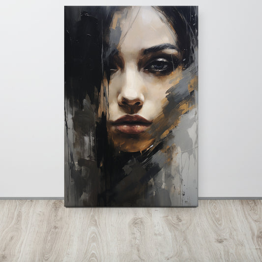 Abstract Portrait Canvas