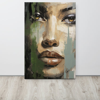 Abstract Portrait Canvas