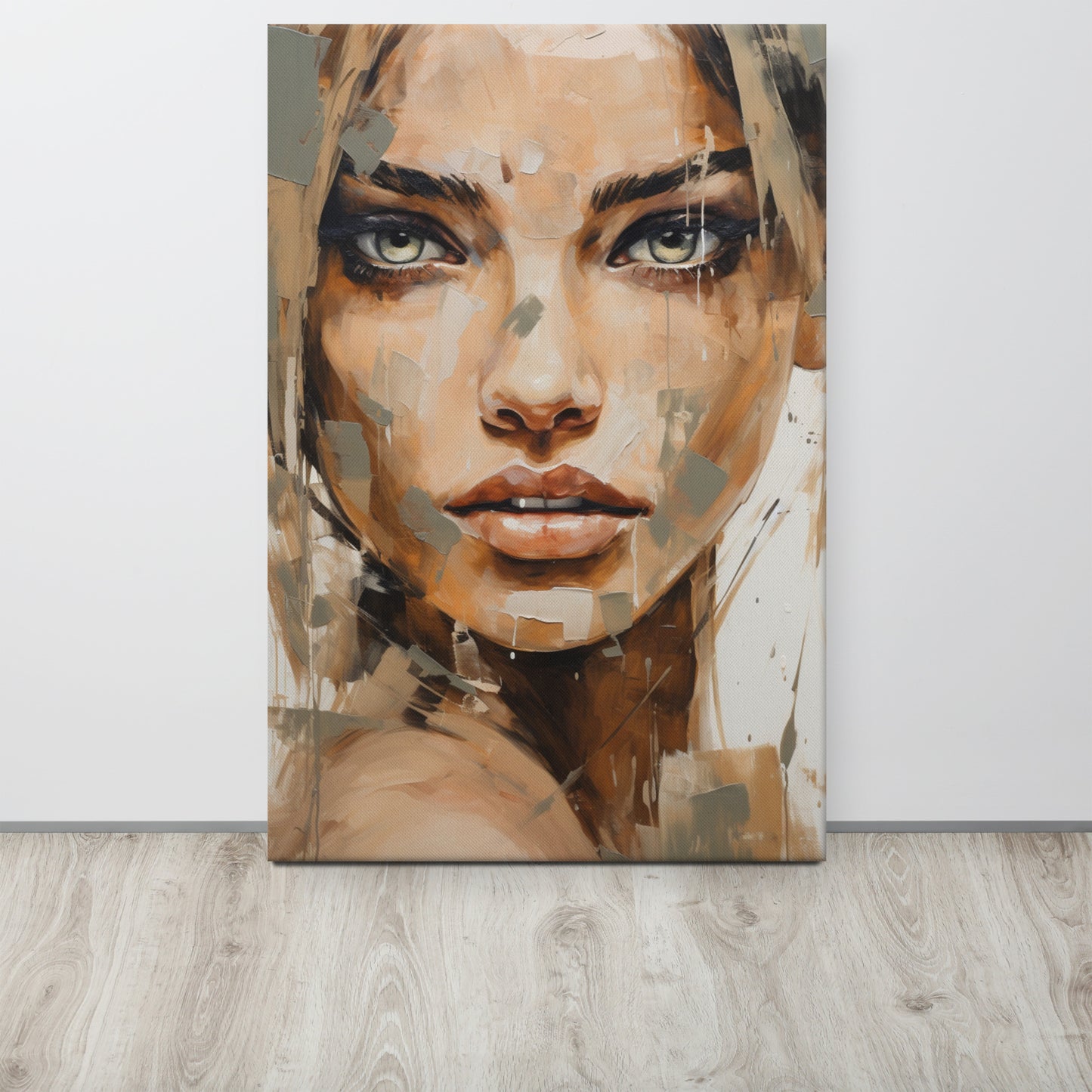 Abstract Portrait Canvas