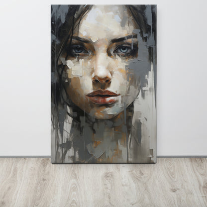 Abstract Portrait Canvas