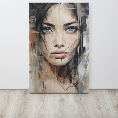 Abstract Portrait Canvas