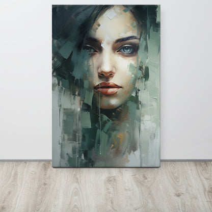 Abstract Portrait Canvas