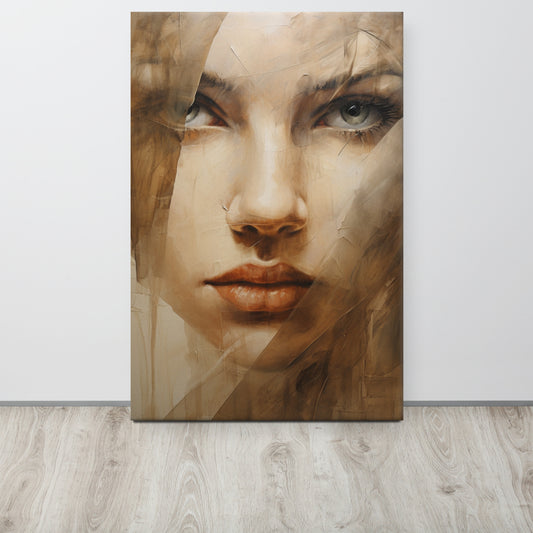 Abstract Portrait Canvas