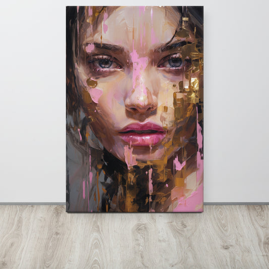 Abstract Portrait Canvas