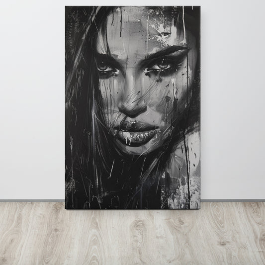 Abstract Portrait Canvas