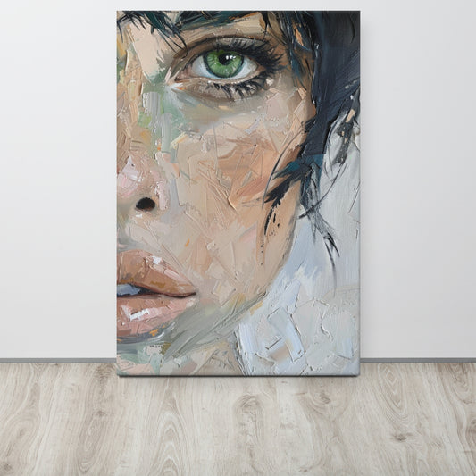 Abstract Portrait Canvas