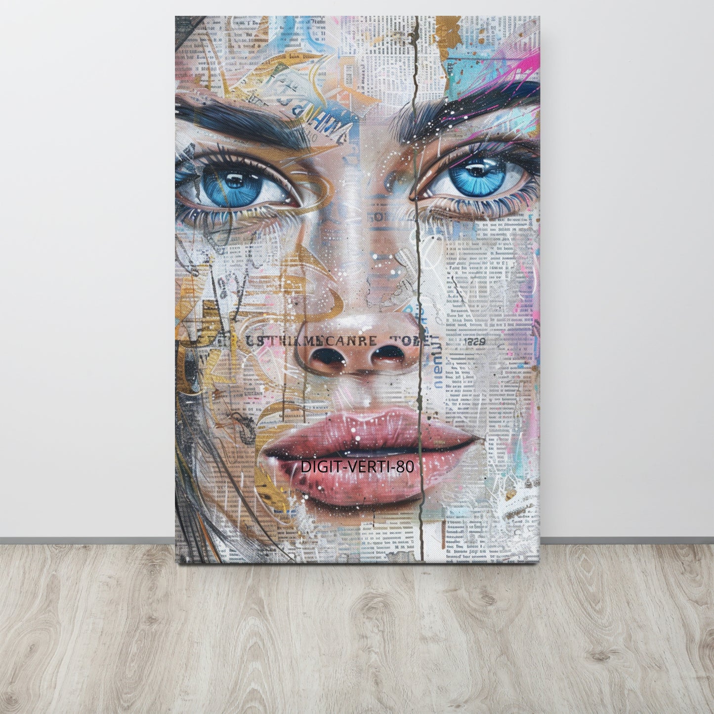 Abstract Portrait Canvas