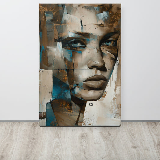 Abstract Portrait Canvas