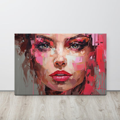 Abstract Portrait Canvas