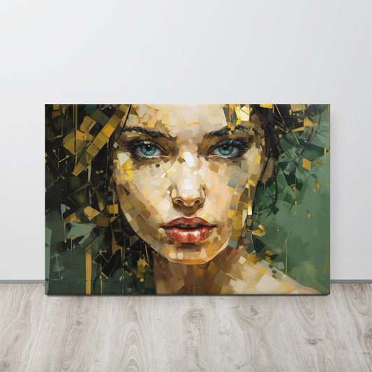 Abstract Portrait Canvas