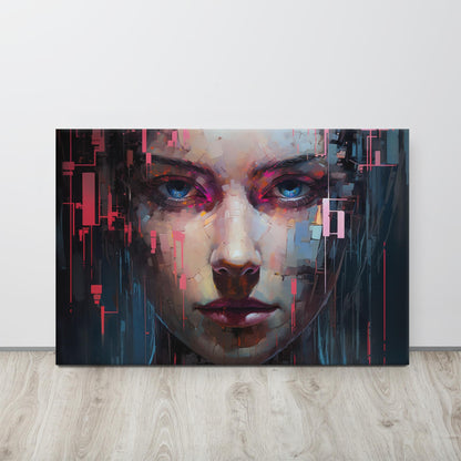 Abstract Portrait Canvas