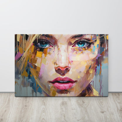 Abstract Portrait Canvas