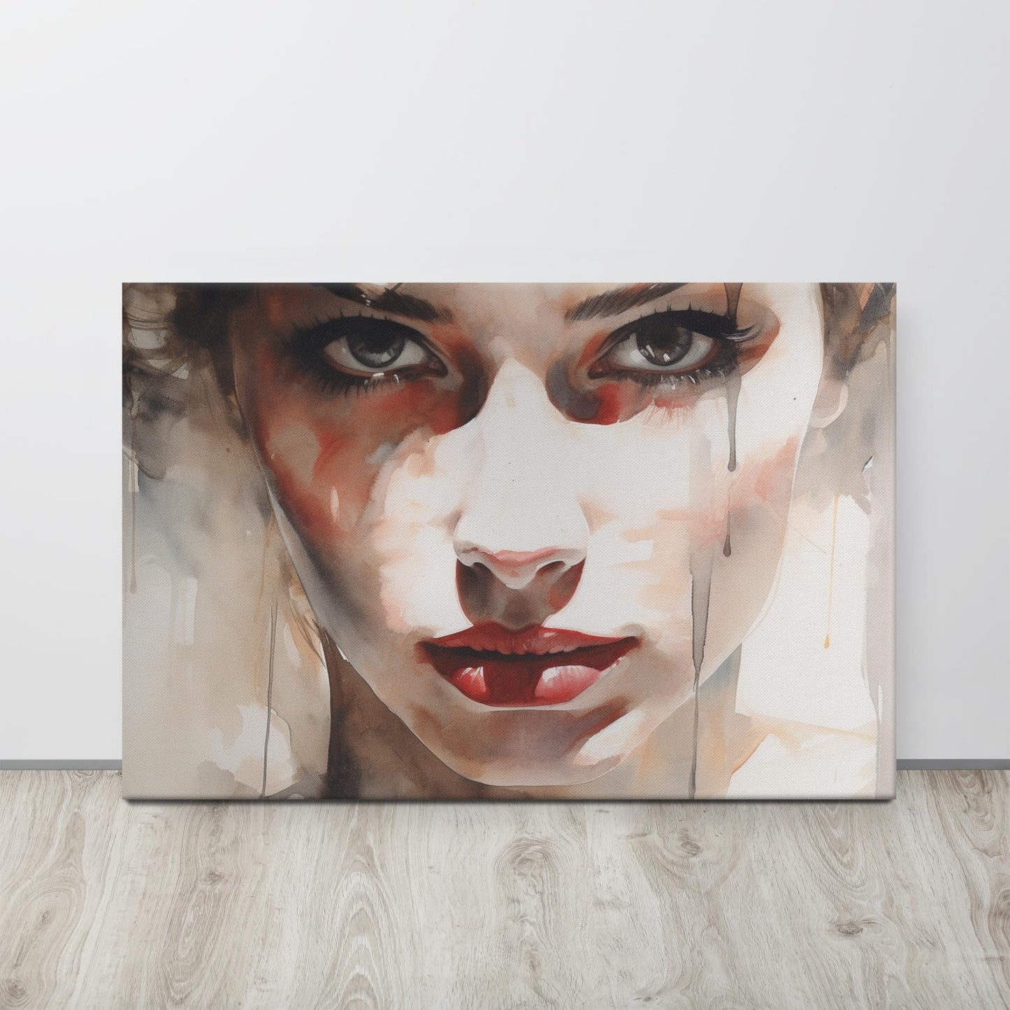 Abstract Portrait Canvas