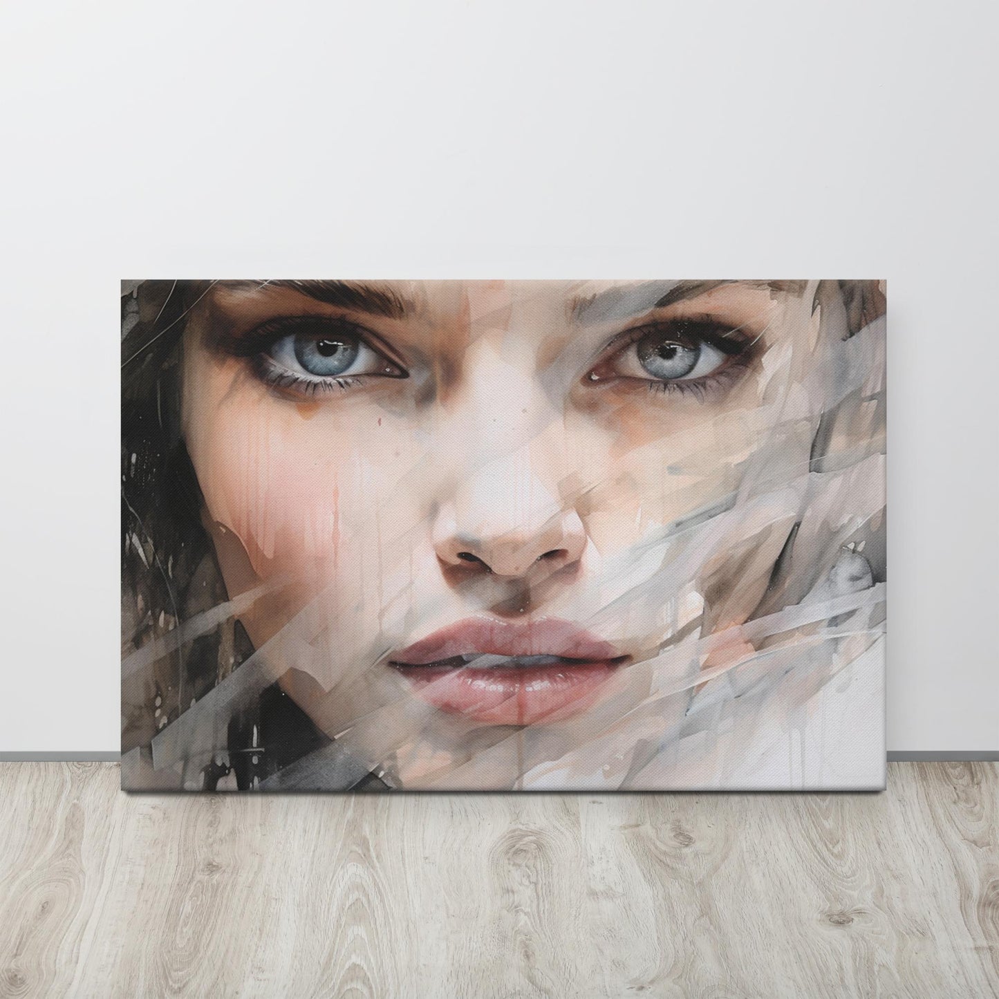 Abstract Portrait Canvas