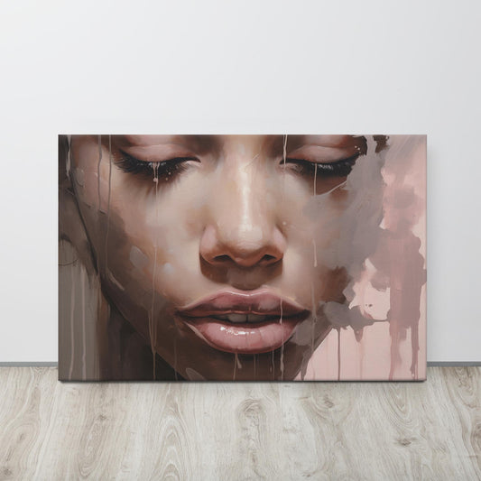 Abstract Portrait Canvas