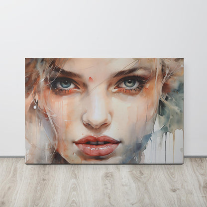 Abstract Portrait Canvas