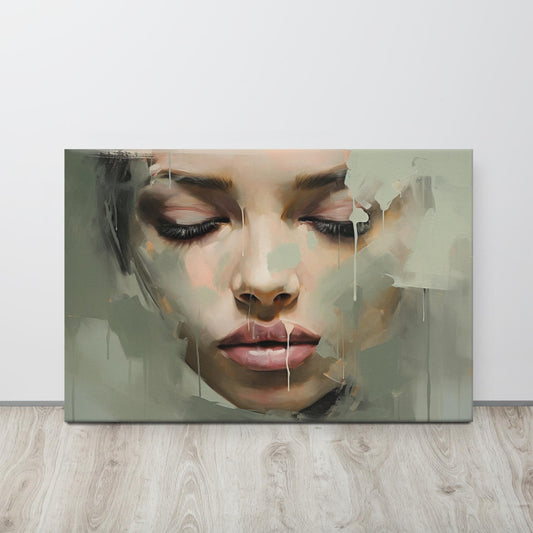 Abstract Portrait Canvas