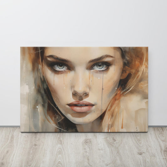 Abstract Portrait Canvas