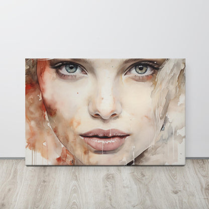 Abstract Portrait Canvas